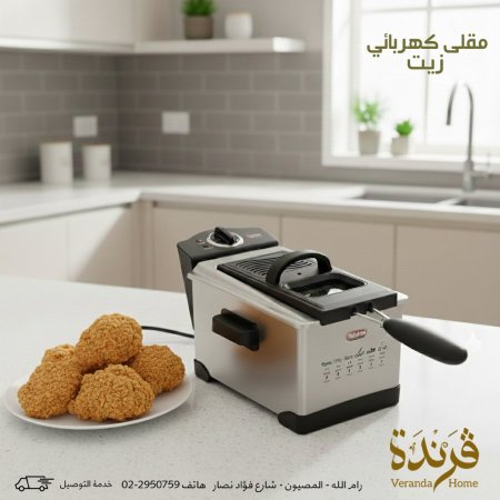 مقلى زيت كهربائي Tefolina