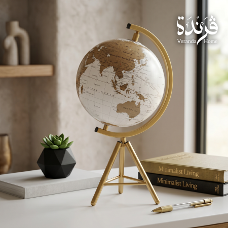 تحقة كرة ارضية معدن