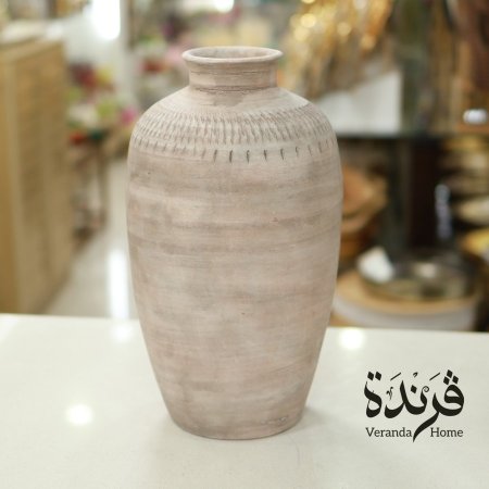 مزهرية بورسلان جرة حجر