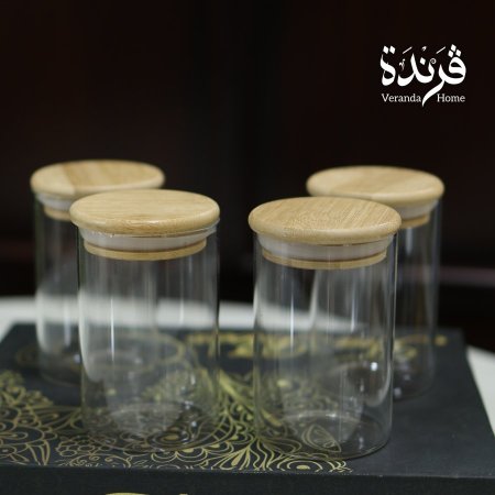 طقم 12 مطربان زجاج بهارات