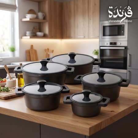 طناجر بايركس سكب الامنيوم