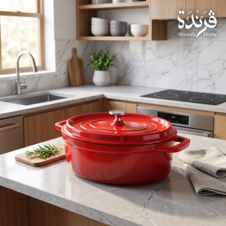 طنجرة بايركس سكب كوليناري بيضاوي 26 سم