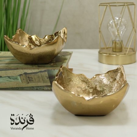 طقم 6 صحون معدن هندي